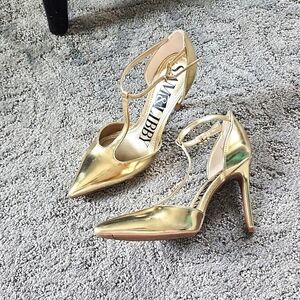 Sam & Libby size 7 dressy heels 4 inch